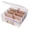 ArtBin® Rose Gold Super Satchel™ Double Deep Storage Bin with Dividers